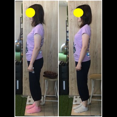 【ビフォーアフター】お腹、腰、脚痩せに成功しました！