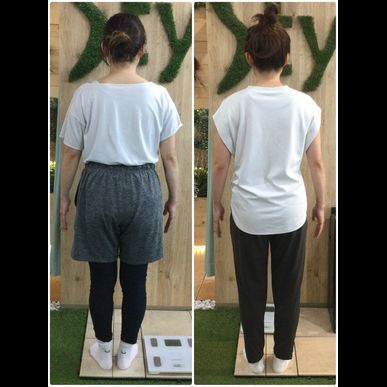 【ビフォーアフター】３ヶ月間で激痩せ！見た目もこんなにスッキリ！